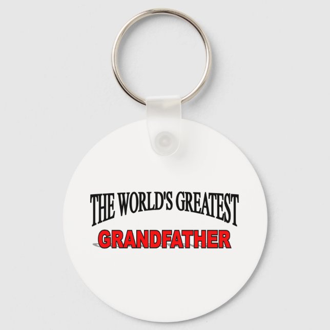 Porte-clés Le plus grand grand-père du monde (Recto)