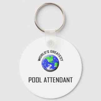 Porte-clés Le plus grand intendant de piscine du monde