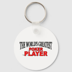 Porte-clés Le plus grand joueur de poker du monde