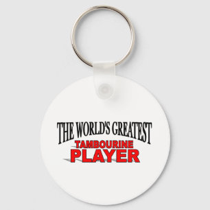 Porte-clés Le plus grand joueur du tambour de basque du monde