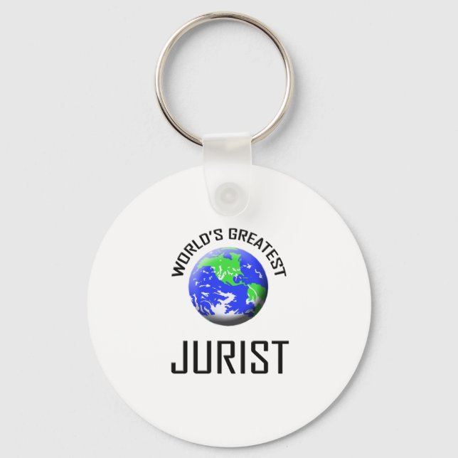 Porte-clés Le plus grand juriste du monde (Recto)