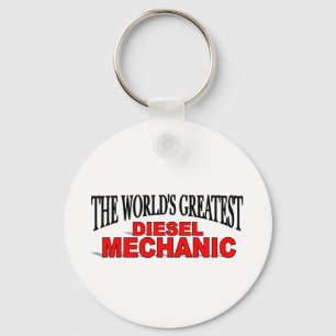 Porte-clés Le plus grand mécanicien diesel du monde