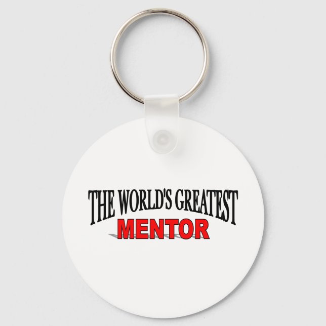 Porte-clés Le plus grand mentor du monde (Recto)