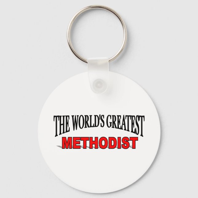 Porte-clés Le plus grand méthodiste du monde (Recto)