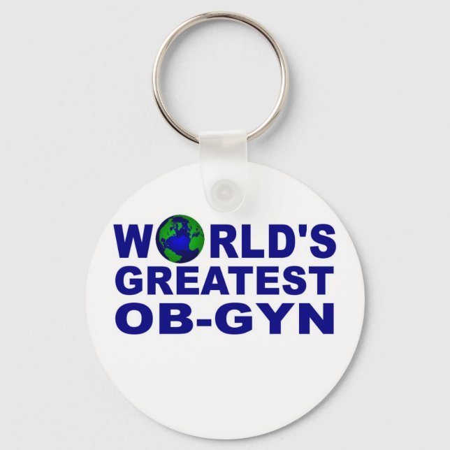 Porte-clés Le plus grand OB-GYN du monde (Recto)