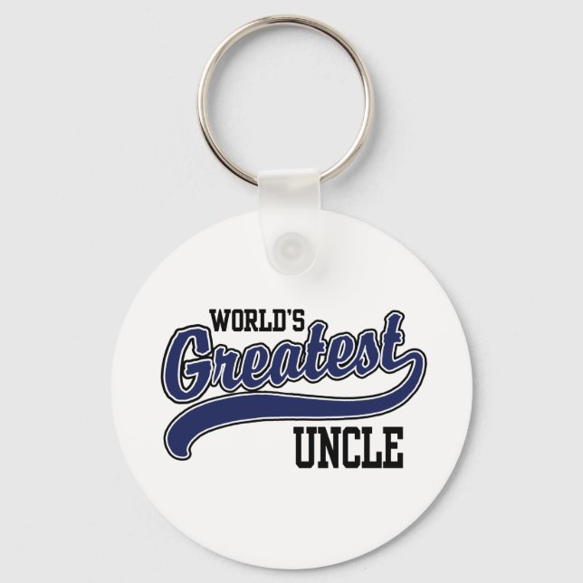 Porte-clés Le plus grand oncle du monde (Recto)