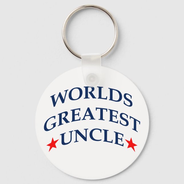 Porte-clés Le plus grand oncle du monde (Recto)
