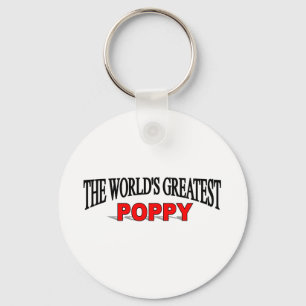 Porte-clés Le plus grand pavot du monde