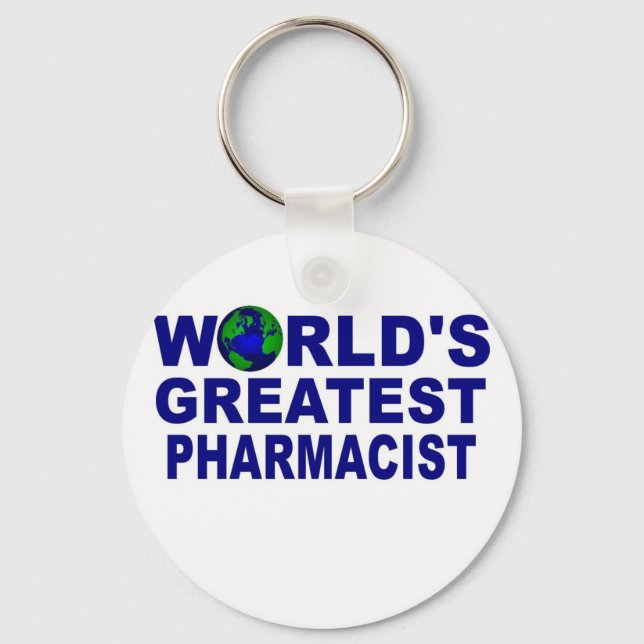 Porte-clés Le plus grand pharmacien du monde (Recto)