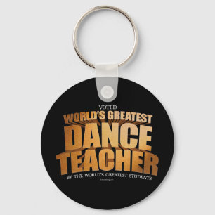Porte-clés Le plus grand professeur de danse du monde