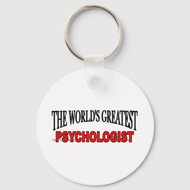 Porte-clés Le plus grand psychologue du monde (Recto)