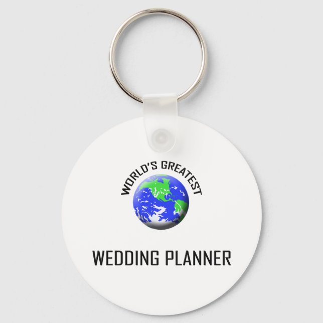 Porte-clés Le plus grand Wedding planner du monde (Recto)