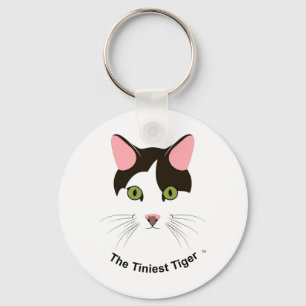 Porte-clés Le plus Tiniest Porte - clé du logo du tigre