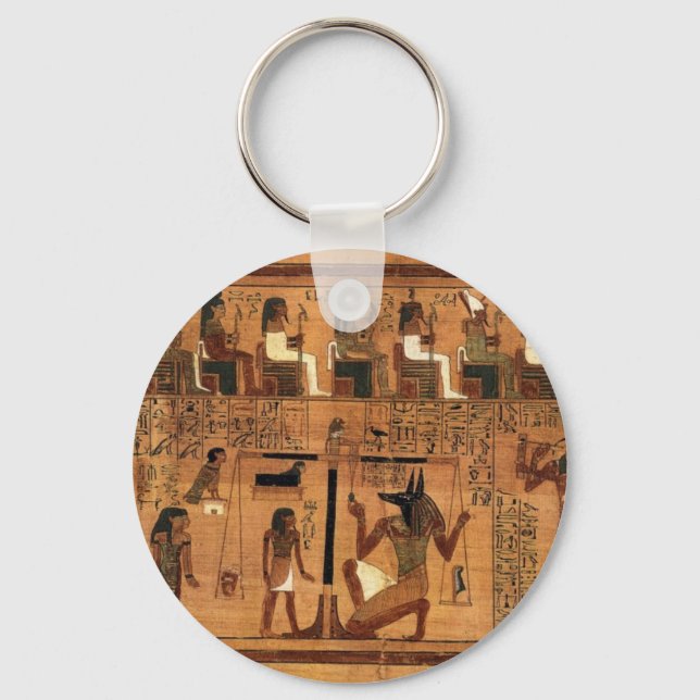 Porte-clés Le poids du coeur (Recto)