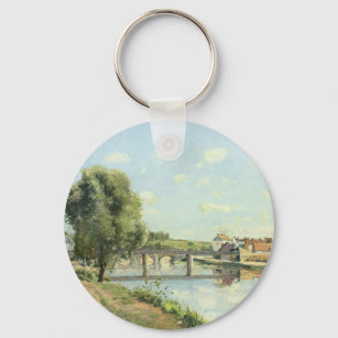 Porte-clés Le Pont Du Chemin De Fer Camille Pissarro
