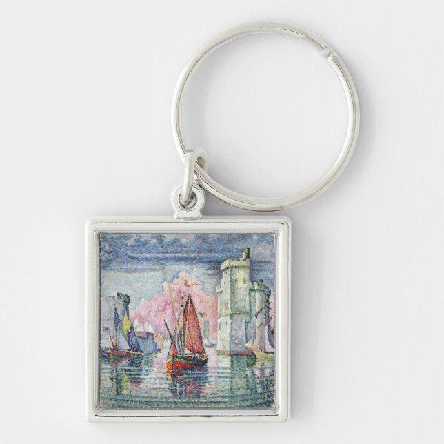 Porte-clés Le port à La Rochelle, 1921 (Devant)