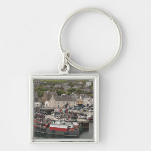 Porte-clés Le port de Stromness du front de mer de l'Atlantiq