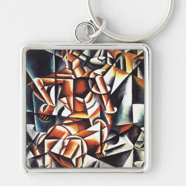 Porte-clés Le porte - clé artistique de Popova (Devant)