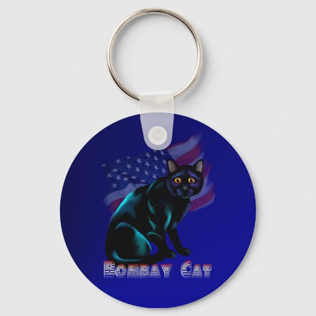 Porte-clés Le Porte - clé de chats de Bombay (Recto)