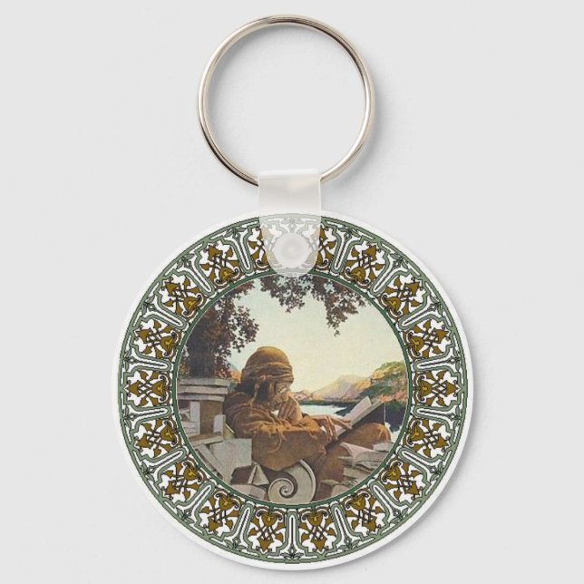 Porte-clés Le Porte - clé de la boîte de livres (Recto)