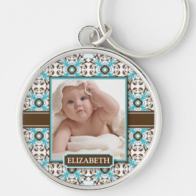 Porte-clés Le porte - clé de la maman décorative (Devant)