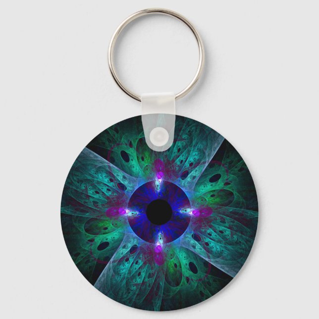Porte-clés Le Porte - clé de l'oeil Abstrait (Recto)