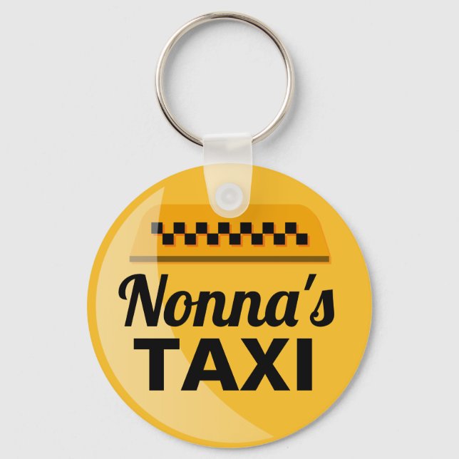Porte-clés Le Porte - clé de taxi de Nonna (Recto)