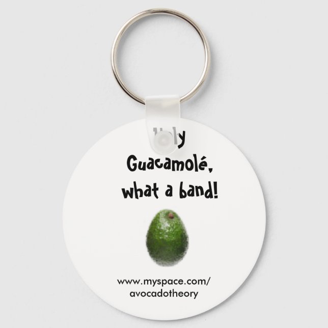 Porte-clés Le porte - clé de théorie de l'Avocado (Recto)