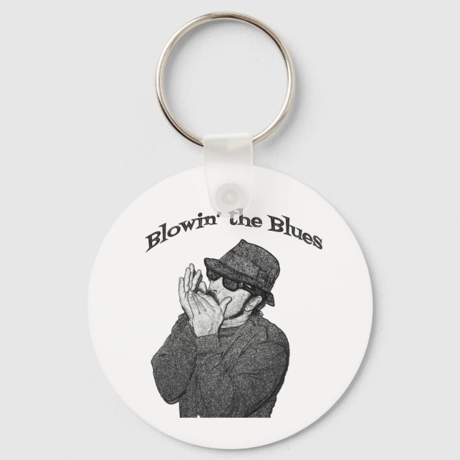 Porte-clés Le Porte - clé du blues souffle (Recto)