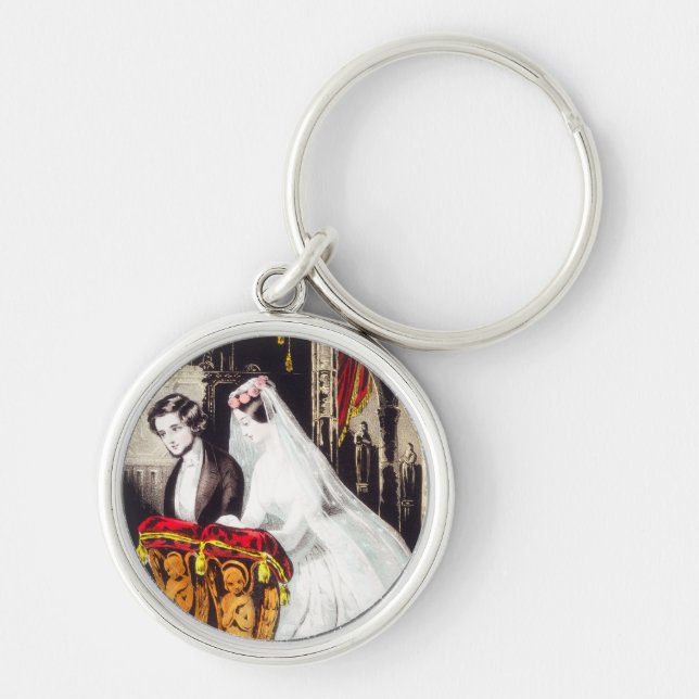 Porte-clés Le porte - clé du mariage (Devant)