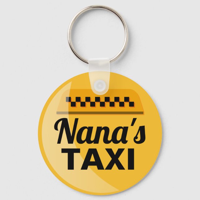 Porte-clés Le Porte - clé du service de taxi de Nana (Recto)