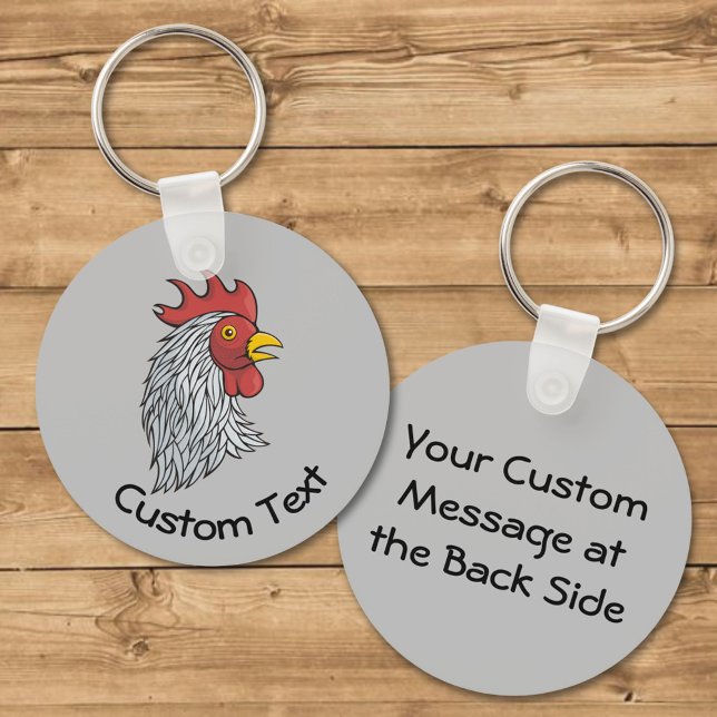 Porte-clés Le Porte - clé en chef de Grey Rooster (Créateur téléchargé)