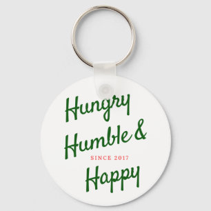 Porte-clés Le porte - clé heureux humble affamé