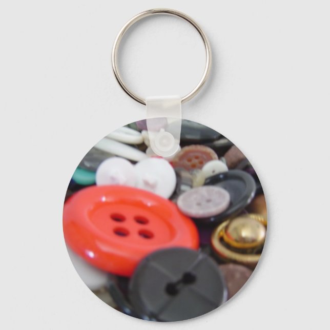 Porte-clés Le pot de boutons de grand-mère (Recto)