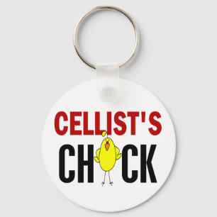 Porte-clés Le poussin du violoncelliste