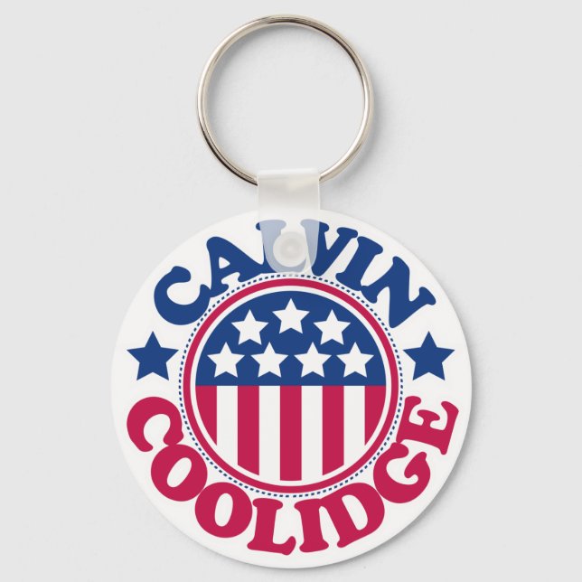 Porte-clés Le président américain Calvin Coolidge (Recto)