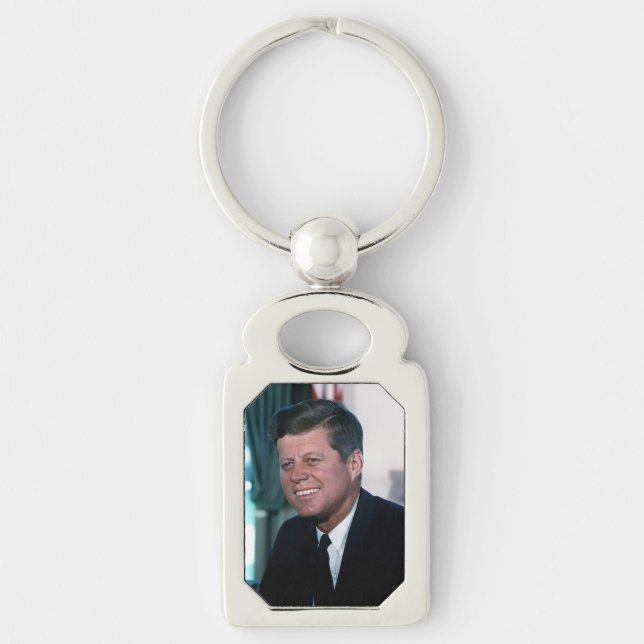 Porte-clés Le président américain John F. Kennedy au bureau o (Devant)