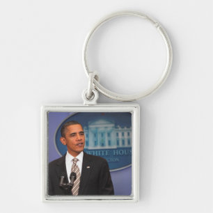 Porte-clés Le président Barack Obama fait une annonce