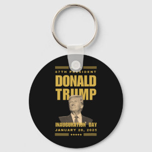 Porte-clés Le Président Donald J. Trump Jour de l'investiture