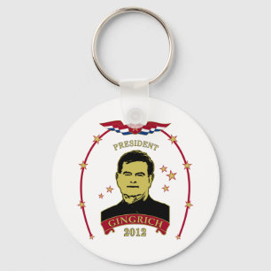 Porte-clés Le Président Gingrich 2012
