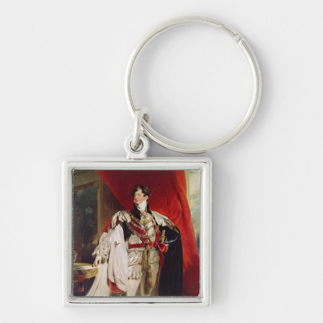Porte-clés Le prince Regent, plus défunt George IV (Devant)