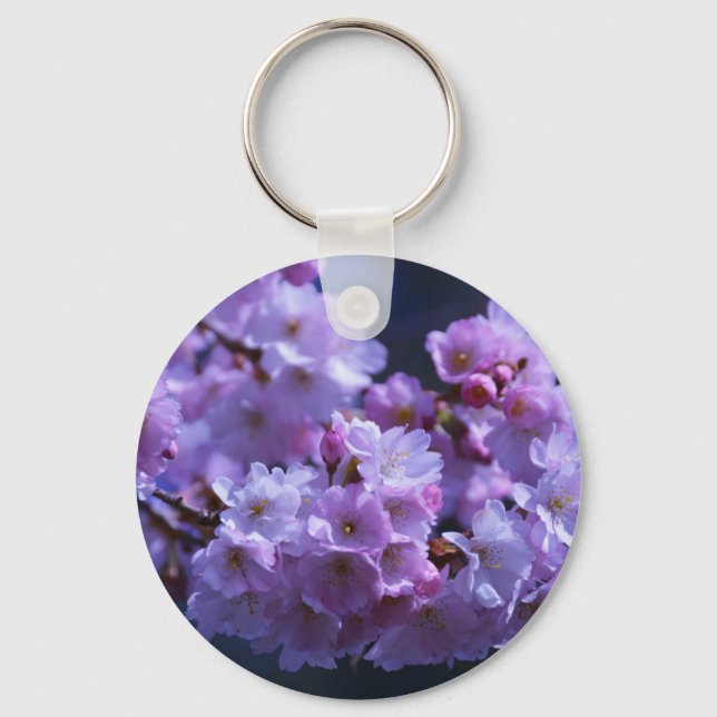 Porte-clés Le printemps est là ! (Recto)