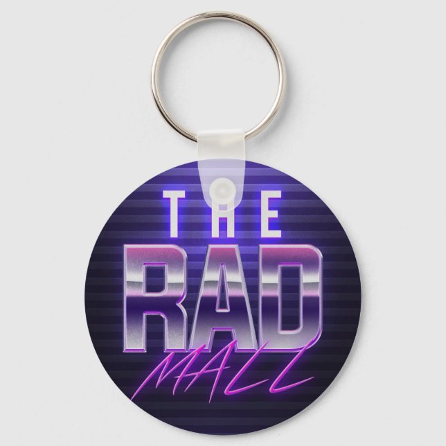 Porte-clés Le Rad Mall "Wave 4" Porte - clé de style Bouton (Recto)