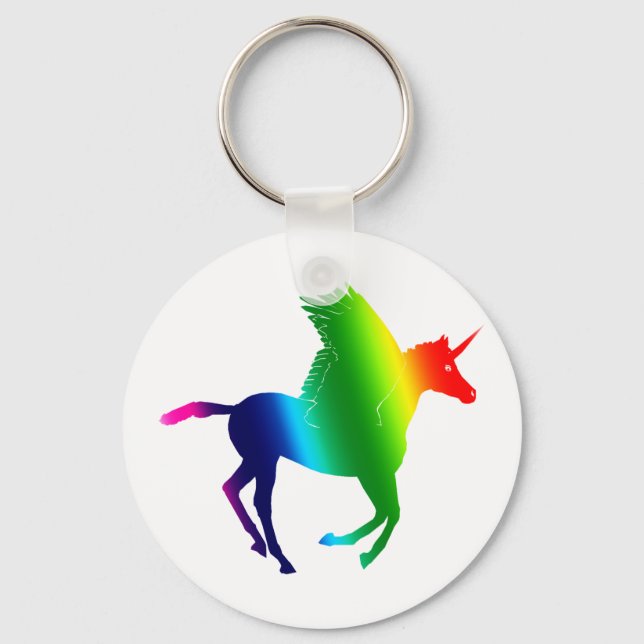 Porte-clés Le Rainbow Pegacorn (Recto)