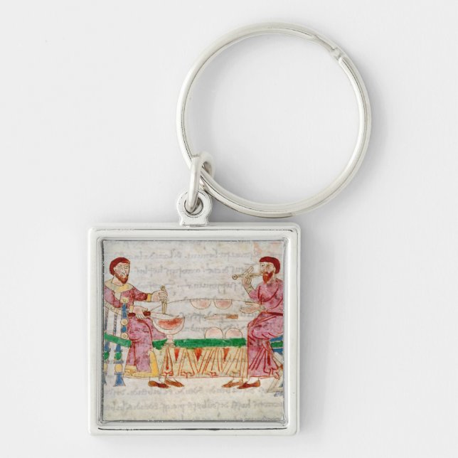 Porte-clés Le repas, de 'De Universo' (Devant)