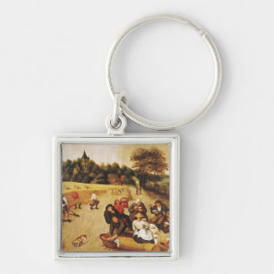 Porte-clés Le repas de la moissonneuse