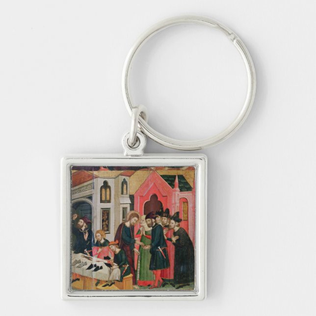 Porte-clés Le retable des solides solubles. Marque et Ania (Devant)