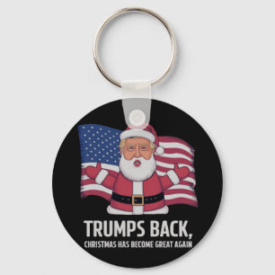 Porte-clés Le retour de Trump : Noël est à nouveau devenu gra