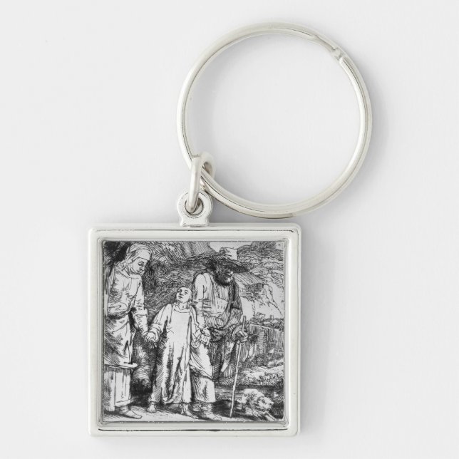 Porte-clés Le retour d'Egypte, ou Jésus-Christ (Devant)