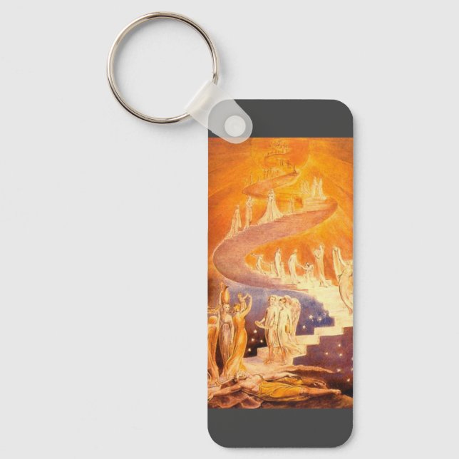 Porte-clés Le rêve de Jacob par William Blake  (Recto)